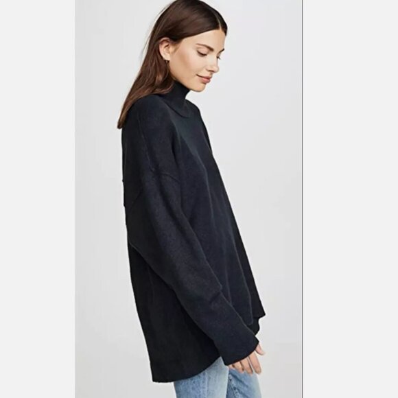 Free People Slouchy Tunic Sweater | Size Large | NWT - Picture 2 of 9